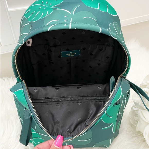 Kate Spade Monstera Leaves Backpack - Picture 5 of 5
